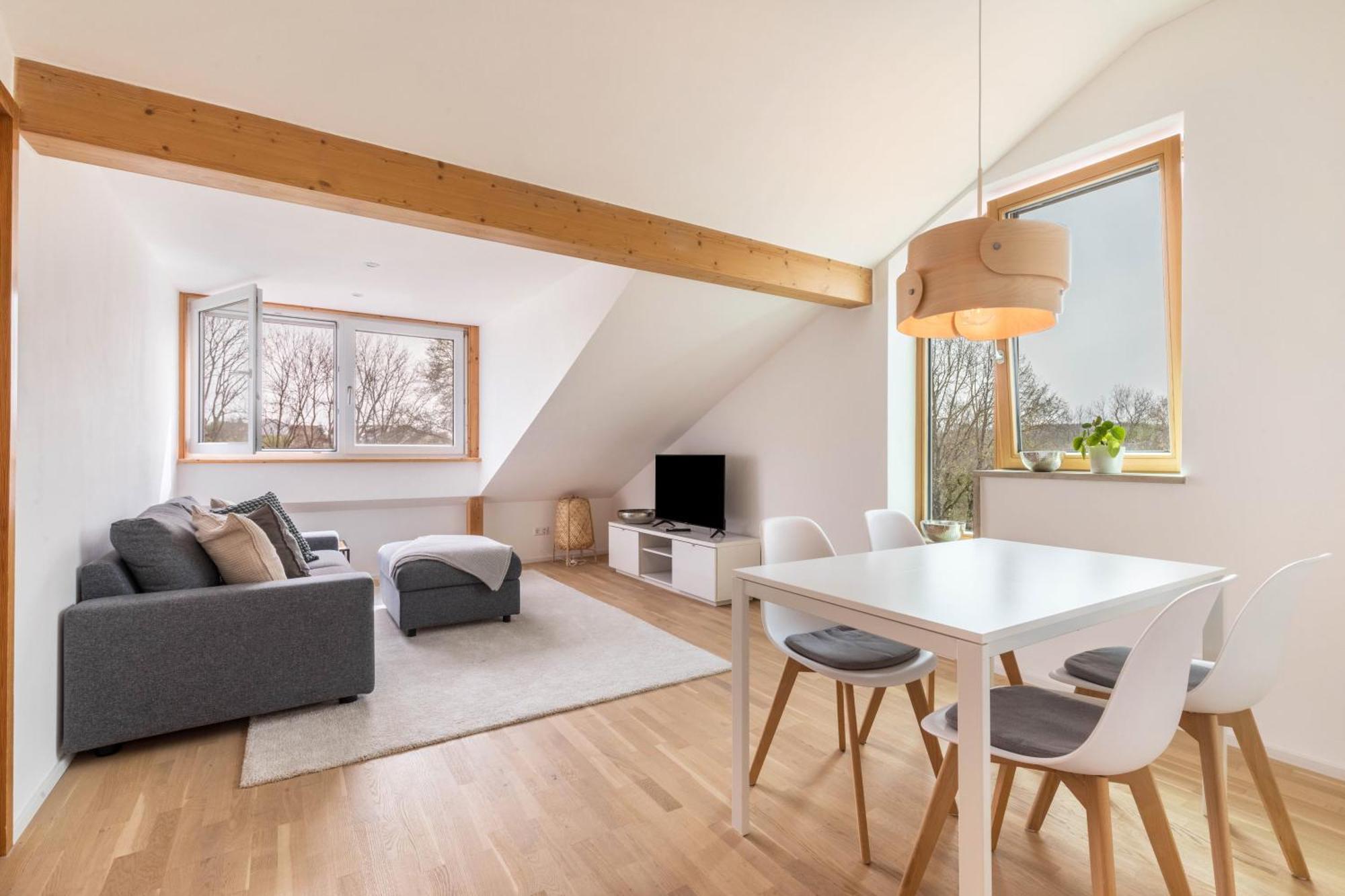 Ferienwohnung Lautertal Loft Blaustein Exterior foto