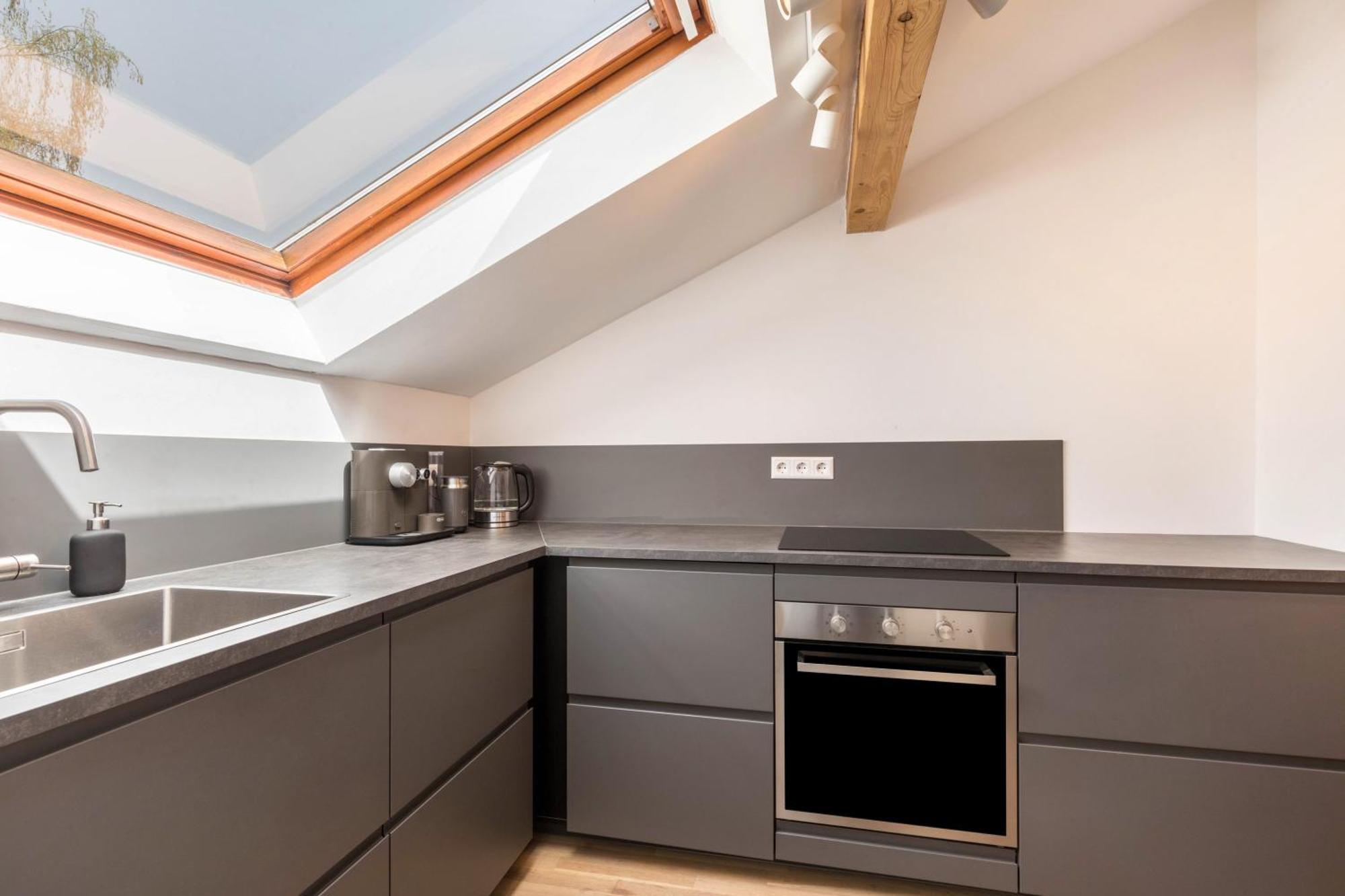 Ferienwohnung Lautertal Loft Blaustein Exterior foto