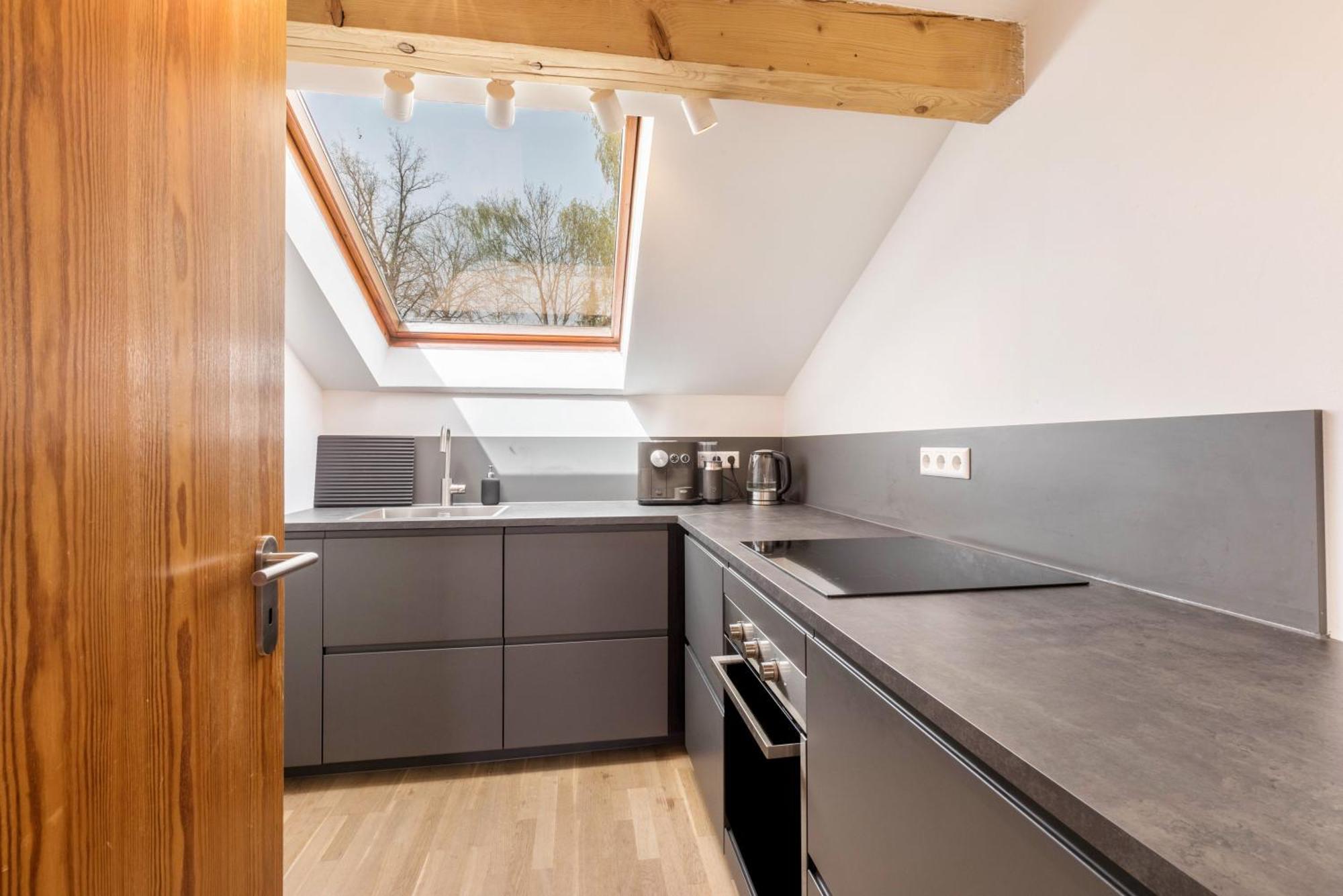 Ferienwohnung Lautertal Loft Blaustein Exterior foto