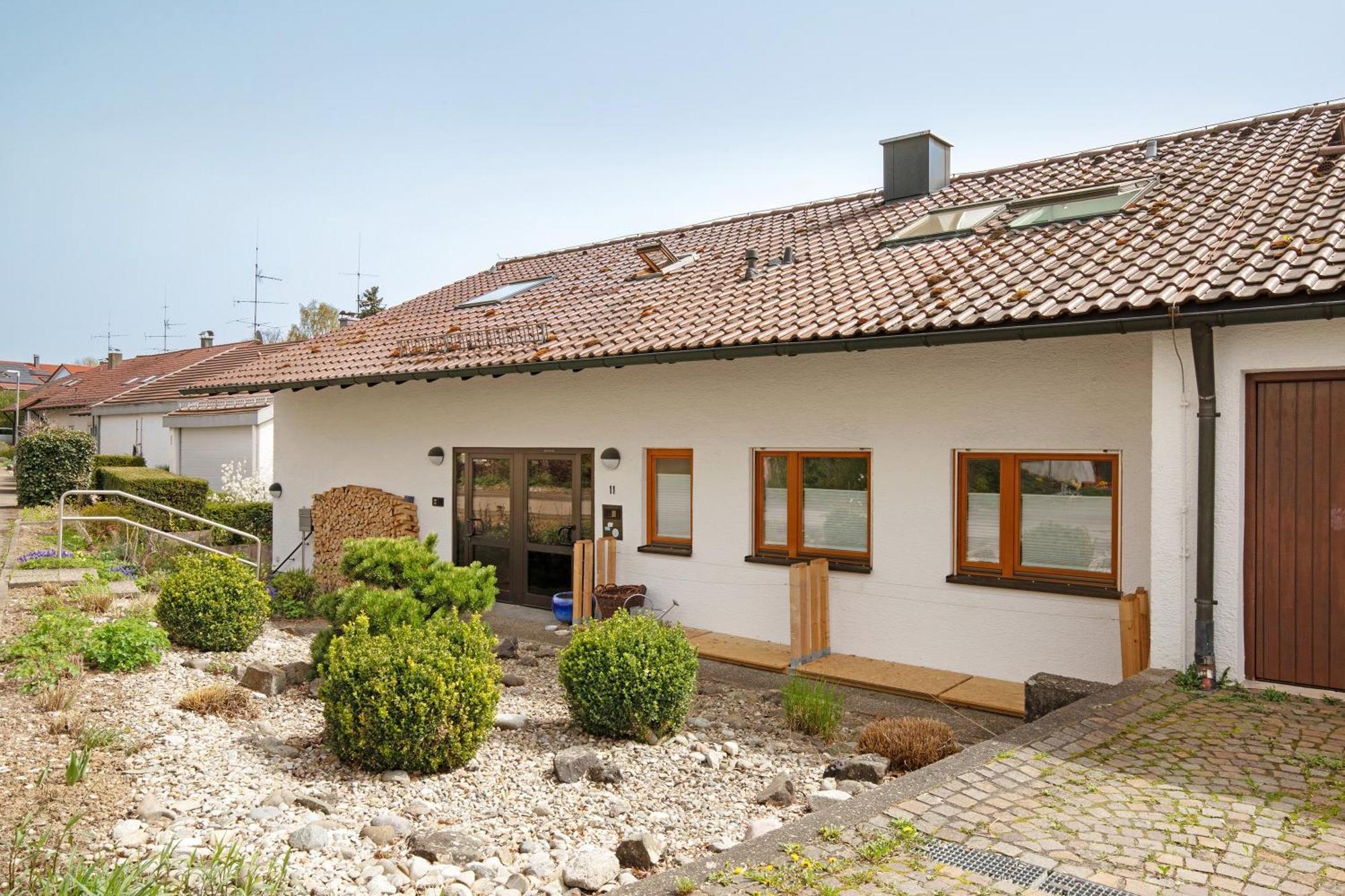 Ferienwohnung Lautertal Loft Blaustein Exterior foto